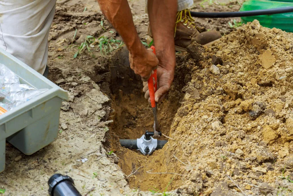 Sprinkler system inspection and repair service in Frisco Texas home