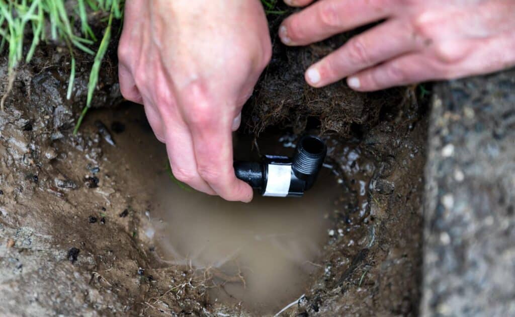 Quick sprinkler system fixes local repair