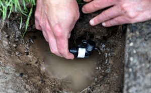 Quick sprinkler system fixes local repair